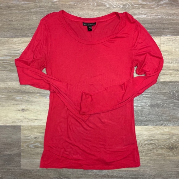 Semi-fitted Women's Scoop Neck Jersey Top - Picture 3 of 4
